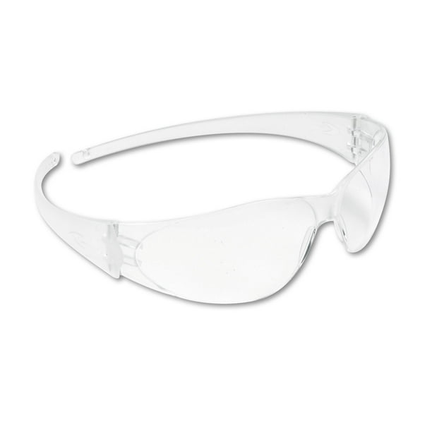 Checkmate Wraparound Safety Glasses, CLR Polycarbonate Frame, Coated Clear Lens, 12/Box Checkmate Wraparound Safety Glasses, CLR Polycarbonate Frame, Coated Clear Lens, 12/Box