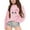 CT1 Pink, variant on Sweatshirt For Girls Kids Soft Crew Neck Cat Print Pullover Shirts Fall Grey Tops Size 3-4 Years