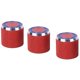 thumbnail image 1 of Perilla de Control de guitarra eléctrica, Accesorios para Instrumentos Musicales de bajo de Metal rojo, 6mm, 3 uds., 1 of 8