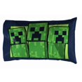 thumbnail image 2 of Minecraft Kids 2-Piece Twin/Full Reversible Comforter and Pillowcase Set, 100% Polyester, 2 of 9