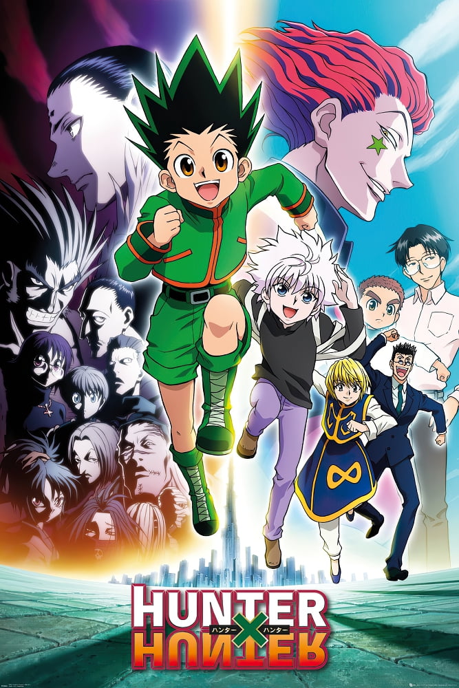 Hunter X Hunter Anime Poster Group 24 X 36 Walmart Com