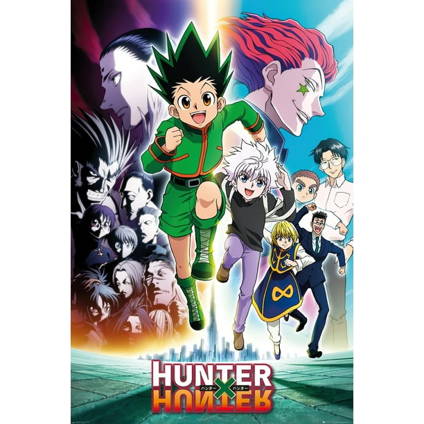Hunter X Hunter - Manga / Anime TV Show Poster (Key Art / Running) -  
