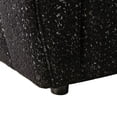 thumbnail image 3 of Hery Sofa and Loveseat Set, Black Boucle, Vertical Channel Tufting, 3 of 3