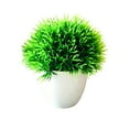 thumbnail image 2 of SPRING PARK Mini Artificial Plants - Dark Concrete Pots - Beautiful Greenery - Bathroom/Kitchen Decor - Farmhouse - Small Indoor Plants - Realistic Look and Feel - No-Maintenance - Weddings/Showers, 2 of 7