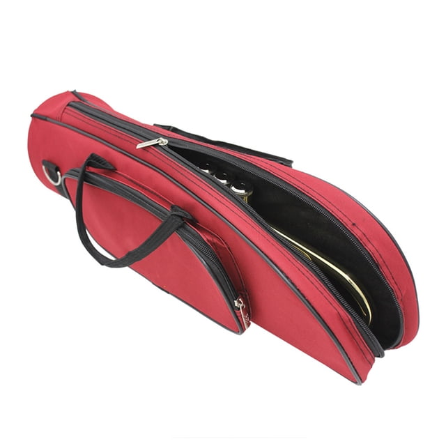 GETAJGHSD Sac de Rangement Rouge Trompette Compact Pliable Pochette de Transport pour Utilisation Extérieure Pratique