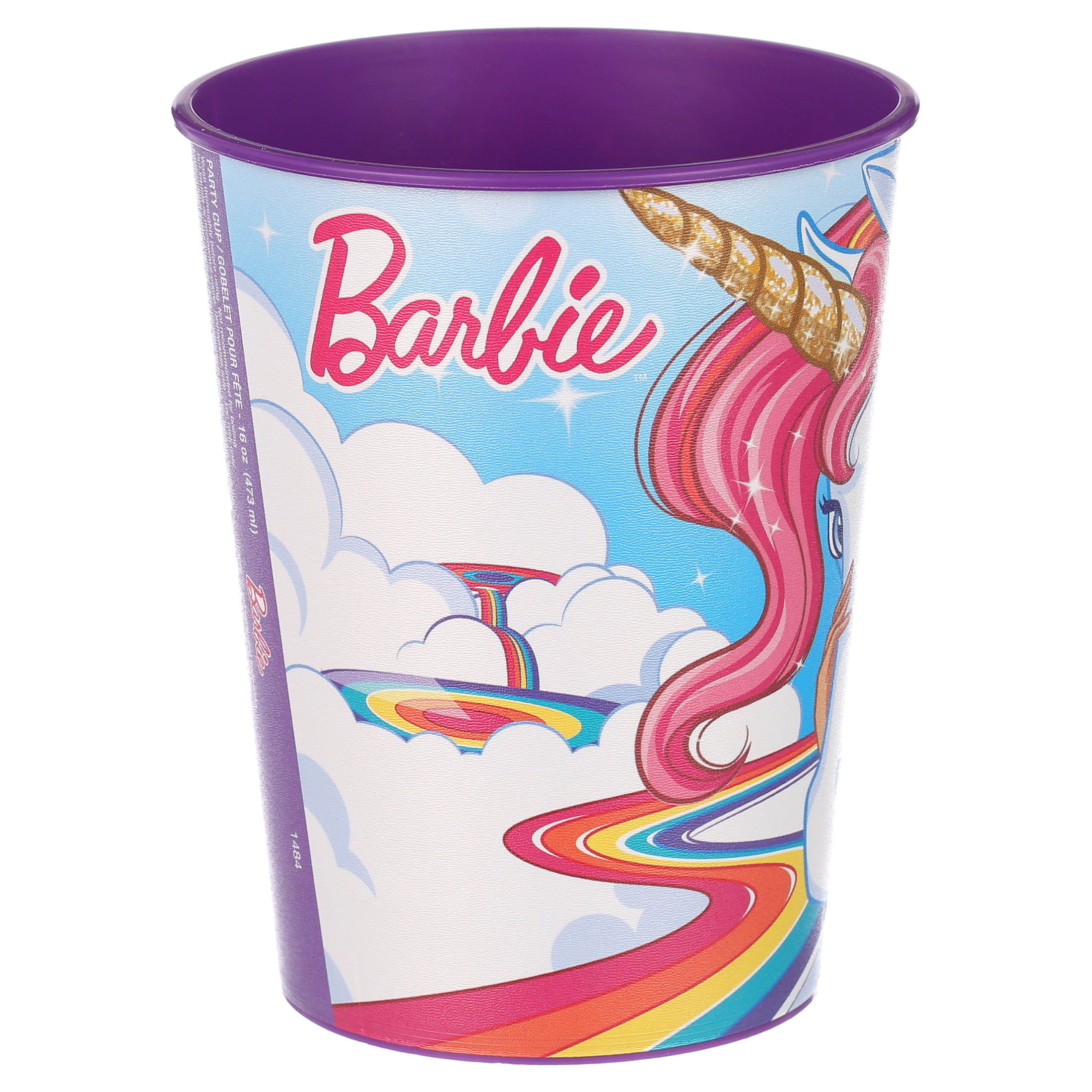 Let's Go Party Barbie Pink Sprinkle Mix, 4 oz Jar (NET Vol. 1/2 Cup)