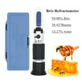 thumbnail image 2 of 3 In 1 Portable Honey Tester 58-90% 38-43°Baume 12-27% Water For Beekeeper Bee Refractometer Sugar Test Meter ,High Precision Measurement, 2 of 8