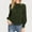 Army Green, variant on BKQCNKM Womens Shirts Women'S Stand Collar Chest Pleated Paraque Long Sleeve Tops Shirt Blouse Womens Blouses Fall Shirts For Women Army Green XL