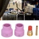 thumbnail image 2 of Lente de gas TIG, 4 piezas Accesorios de soldadura de lentes de gas TIG Juego de lentes de gas TIG Características líderes en su clase, 2 of 8