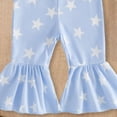 thumbnail image 5 of Wxirdiow Toddler Girls American Flag Overalls My First 4th Of July Baby Boy Girl Outfit 1st Fourth Of July Romper Overalls Flag Newborn Patriotic Clothes Blue Size,12-18 Months, 5 of 5