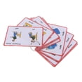 thumbnail image 1 of Tarjetas Didácticas Baoblaze tarjetas flash de palabras Aprendizaje Educativo 24 Piezas, 1 of 7