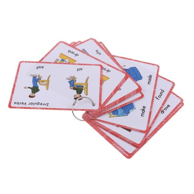 Tarjetas Didácticas Baoblaze tarjetas flash de palabras Aprendizaje Educativo 24 Piezas