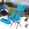 thumbnail image 2 of Kyusrd Outdoor Folding Portable Chair Camping Barbecue Leisure Fishing Chair, 2 of 4