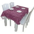 thumbnail image 3 of EREHome Wine Red Pattern Tablecloth 60x104 inches, 3 of 4