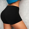 thumbnail image 2 of Sikiie Black Print Workout Shorts Women Scrunch Butt Gym Shorts Seamless High Waist Tummy Control Yoga Biker Athletic Shorts, 2 of 5