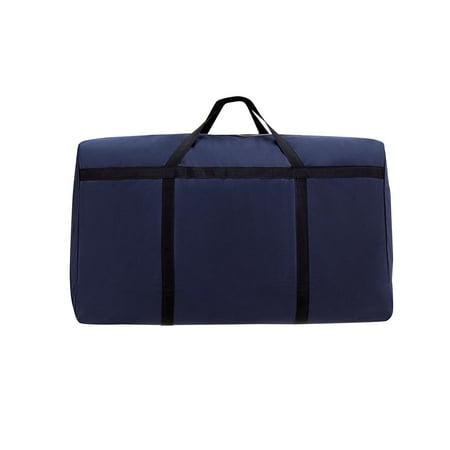 Traveling Duffle Bag Weekender Overnight Bag Organizer Container Folding Case Large Storage Bag Clothes Storage Bin for Bedding, Bed Sheets 75x50x27cm