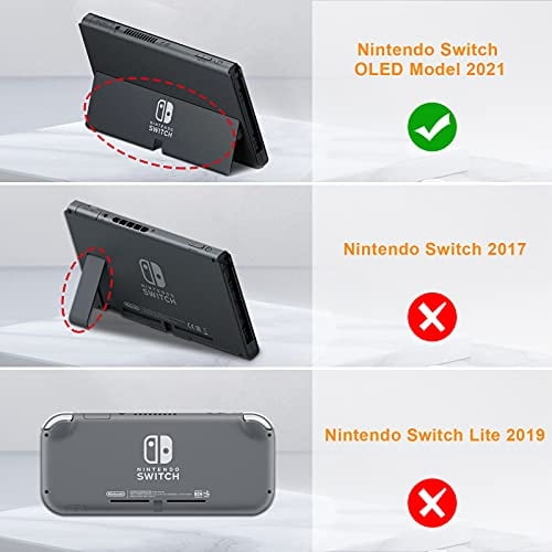 Fintie Kids Case para Nintendo Switch OLED Modelo 2021 con 2 ranuras para tarjetas de juego - [Amigo para niño Fintie Fintie