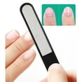 Stainless Steel Nail File Gray Nail Polish File Pedicure Thick Nail