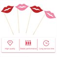 thumbnail image 4 of KAKOWELY 40 Sets Unique Lips Props Creative Funny Photo Prop Party Decorative Props,11.42"X2.76"X0.2", 4 of 5