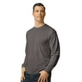 thumbnail image 4 of Gildan Men's Heavy Cotton Long Sleeve T-Shirt, 100% Cotton, Adult T-Shirt, Classic fit Tee, Charcoal, XL, 4 of 5