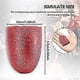 thumbnail image 3 of ZK-2pcs Red Simulation False Tongue Scary Horror Magic Props Tricky Toys 26s, 3 of 5