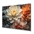 thumbnail image 2 of Designart "White Peach modern Still Lifes" Abstract Still Lifes Metal Wall Decor, 2 of 5