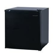Frigidaire 1.6 Cu. ft. Compact Refrigerator with Freezer Compartment, Black Mini Fridge for Bedroom, Dorm, Office, Apartment