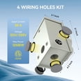thumbnail image 4 of Cable generador Hikzest de 50 amperios y 25 pies con caja de entrada 125/250 V, 4 of 7
