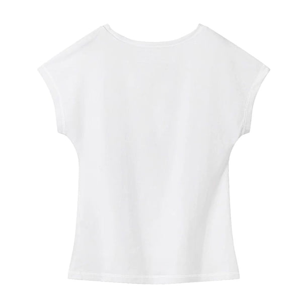 Camiseta para mujer ligera con cuello redondo para ir de compras, oficina, trabajo, regalo para mujer XL