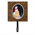 thumbnail image 2 of Caroline's Treasures SS8554SH4 Snowman with Chow Chow Leash or Key Holder, Single Hook, multicolor, 2 of 2