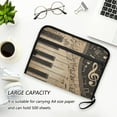 thumbnail image 6 of Expandable Folder with Colored Tabs, Desktop Folding Folder for Organizing Files by Category, with 13 Pockets, Suitable for Office Use Keyboard Score, 6 of 7
