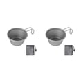 thumbnail image 1 of Advancent 1/2/4 Uds taza de agua al aire libre 304 acero inoxidable 50ml Camping vajilla bebida taza portátil plegable Mini copa de vino Type1 NO1 Advancent CBP180336, 1 of 6