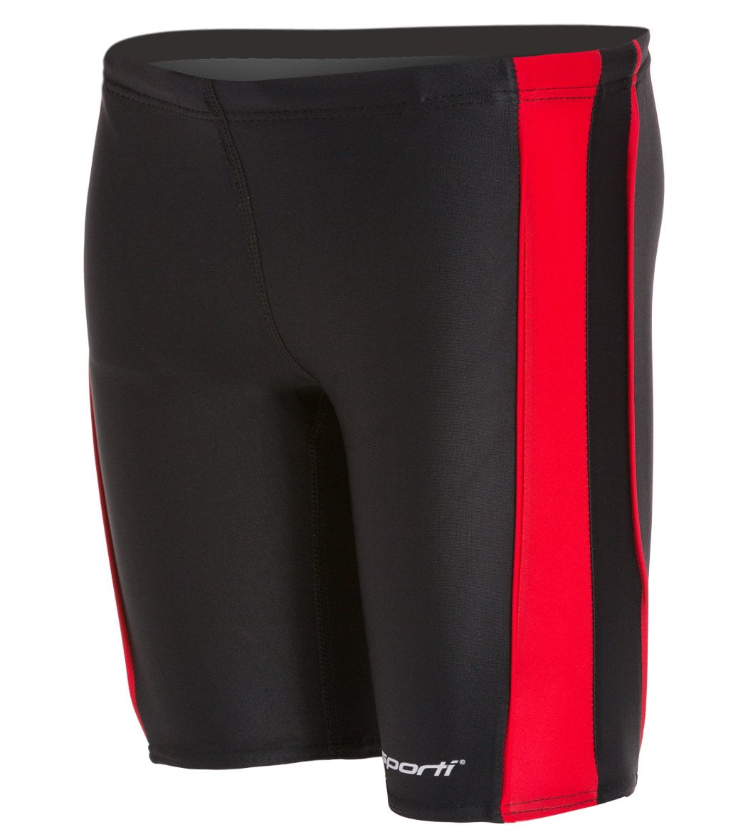 Sporti Sporti Piped Splice Swim Jammer Swimsuit Youth 2228 (28Y