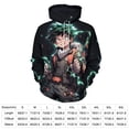 thumbnail image 2 of My Hero Academia Unisex Sweatshirts Loose Pullover Sweater Hooded Hoodie 3D Printing Jacket Winter Fall Clothes 6XL, 2 of 7
