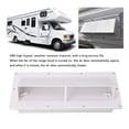 thumbnail image 4 of RV Exhaust Vent Cover, RV Range Hood Vent Cover with Locking Damper and Screws for  Trailer RV, RV Side Vent Fan Cover Exhaust Hood Vent Parts, Include 10Pcs Screws, 4 of 7