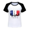 thumbnail image 4 of TZEWGL Chemise Décontractée pour Nouveau-Né Tourisme Urbain Imprimé Commémoratif Manches Courtes Raglan Taille 11-12T, 4 of 4