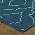 thumbnail image 2 of Oriental Weavers Meridian Area Rug 7541B Navy Waves Swirls 7' 10" x 10' 10" Rectangle, 2 of 2