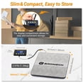 thumbnail image 3 of Postal Scales for Shipping Packages 440lb Heavy Duty Digital Mail Scale High Accuracy 0.35oz Postage Scale W/Separate Display, Type-C Charging for Small Business, Warehouse, Luggage, Home, Pet, 3 of 8