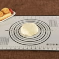 thumbnail image 4 of Twowood Hogar Rolling Hoja Silicona Horneado Almohadilla Non-Stick Bakeware Harina Pastelería Alfombra Twowood 21011053, 4 of 7