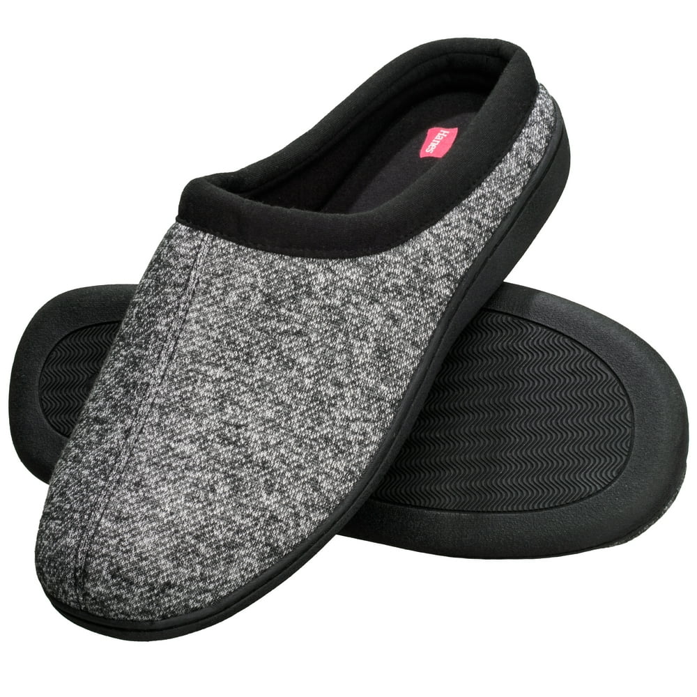 Hanes - Hanes Mens Memory Foam Indoor Outdoor Clog Slipper Shoe with ...