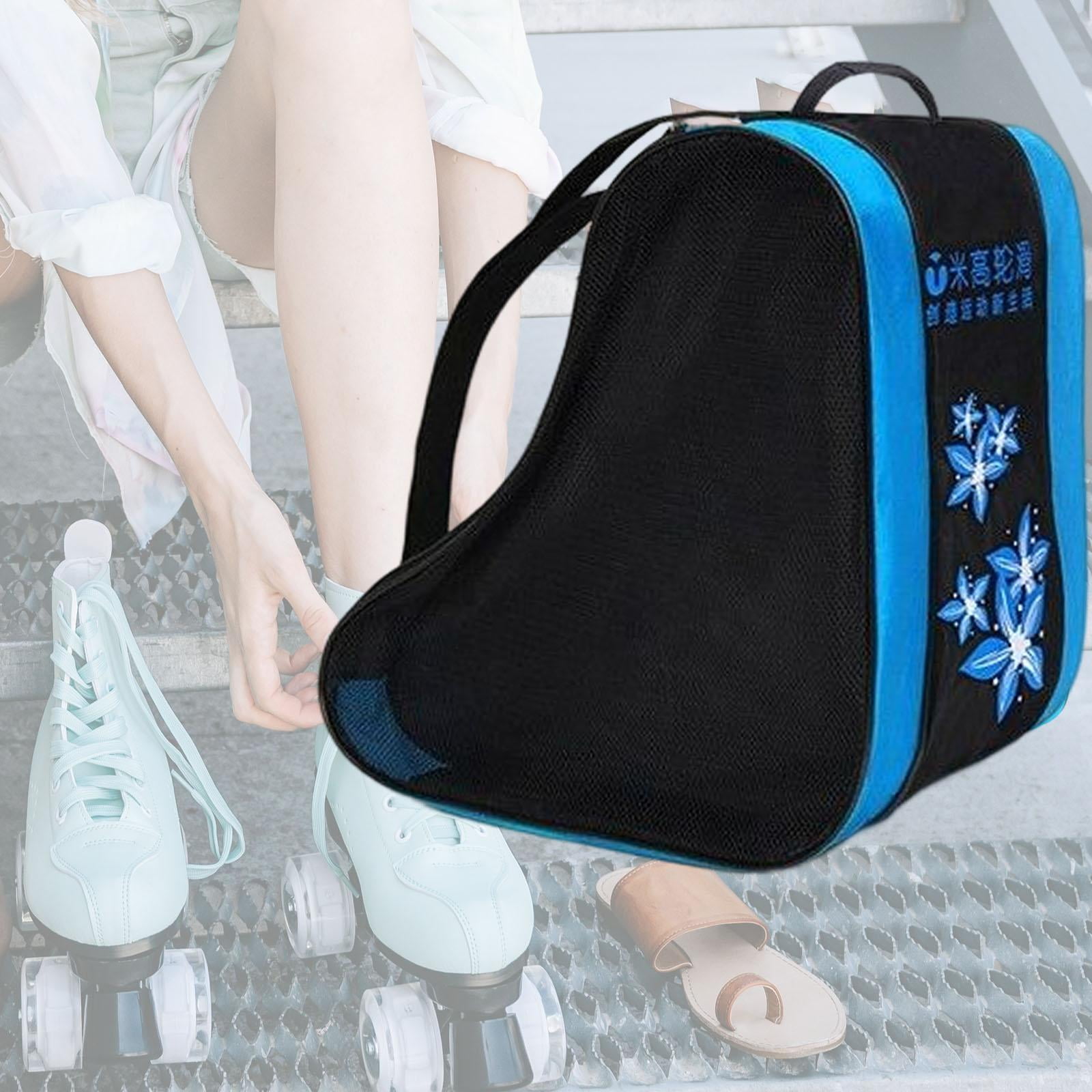 Praktische Skate-Tasche Mit 3 Fächern - Leicht & Atmungsaktiv Für Inline-Skates, Rollschuhe & Eiskates