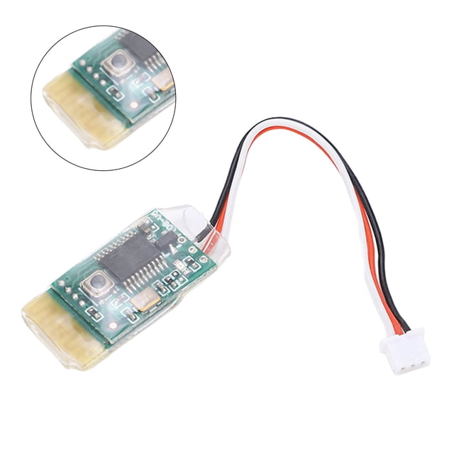 Micro Receptor De Receptores, Componentes Electrónicos De Desgaste Prácticos Practice Safe Sturd RC Helicóptero RC Micro Receptor Para Reemplazo