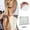 Clear, variant on Zenghuiiii Bungee Hair Ties 300Pcs Clear Rubber Band Elastic Mini No Crease Soft Hair Ties For Baby Girls Women Toddler Kids Ponytail Wedding Children Hairstyle