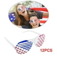 thumbnail image 3 of Gafas de terre patrióticas para fiestas, 12 pares de gafas divertidas, accesorios para disfraces, divertidos regalos para fiestas , suministros, 3 of 9