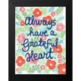 thumbnail image 2 of Hely, Shelly 19x24 Black Modern Framed Museum Art Print Titled - Always Have A Grateful Heart, 2 of 5