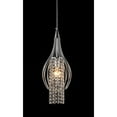 thumbnail image 2 of Warehouse of Tiffany RL8048/1 Xyza 1-light Crystal 7.5-inch Chrome-finish Chandelier, 2 of 5