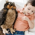 thumbnail image 6 of Melissa & Doug Giant Owl - Lifelike Stuffed Animal (17 inches tall), 6 of 10