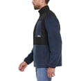 thumbnail image 3 of Eddie Bauer Men’s Lightweight Mixed Media Fleece Jacket, Full Zip (NAVY/X-LARGE), 3 of 5