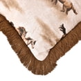 thumbnail image 2 of VISI-ONE Blue Ridge Trading Chevaux Sauvages Chasse Décorative et Rustique Oreiller à Jeter Oblong, 14 "x 20" Pouces,, 2 of 5