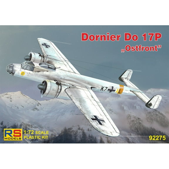 Dornier Do 17 P, German bomber "Ostfront" (1/72 model kit)